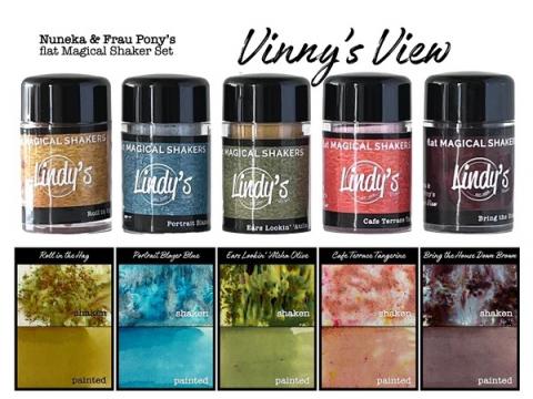 Набор сухих красок-пигментов "Vinny's View" Magical Shaker