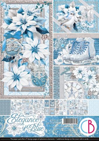 Набор бумаги "ELEGANCE OF BLUE" 9 листов A4