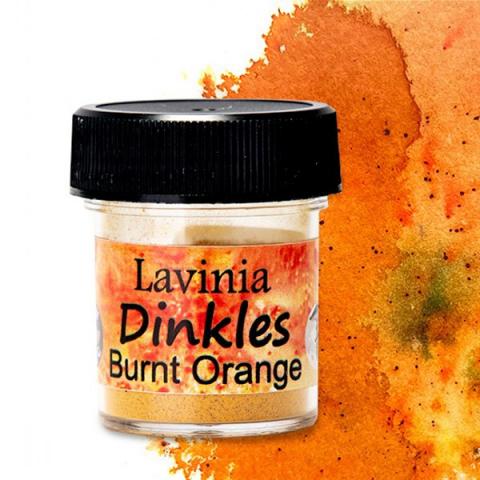 Сухая краска Dinkles Ink Powder Burnt Orange LAVINIA