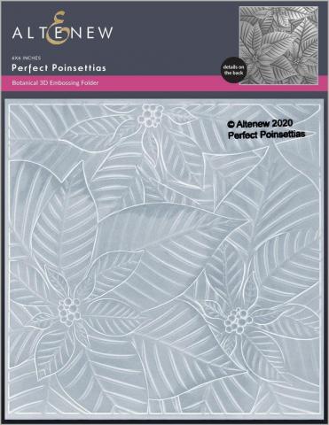 Папка для тиснения "Perfect Poinsettias" Altenew