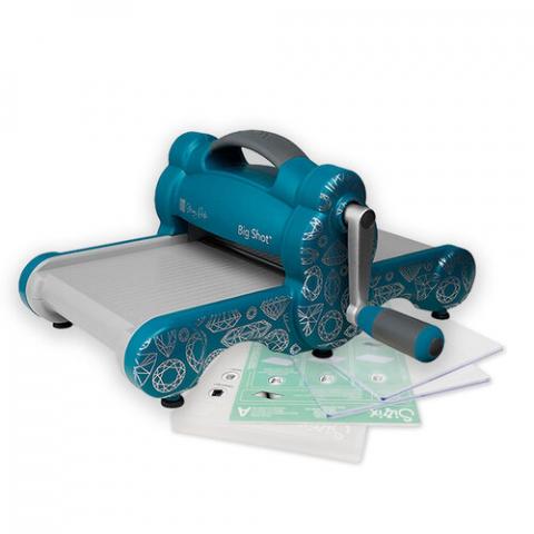 Машинка для вырубки Big Shot Machine - Teal Gemstone - Starter Kit Sizzix