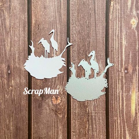 Нож Аисты от ScrapMan