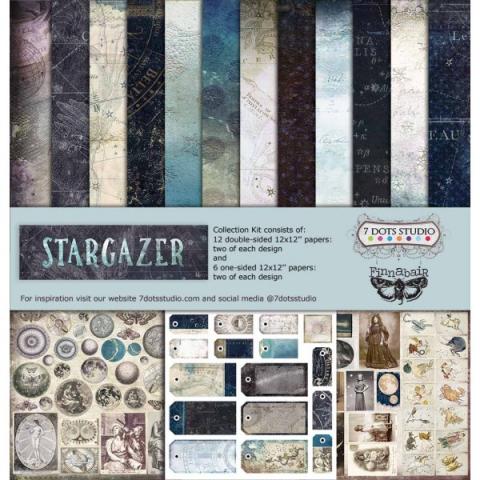 Набор бумаги из коллекции "Stargazer" 18 листов
